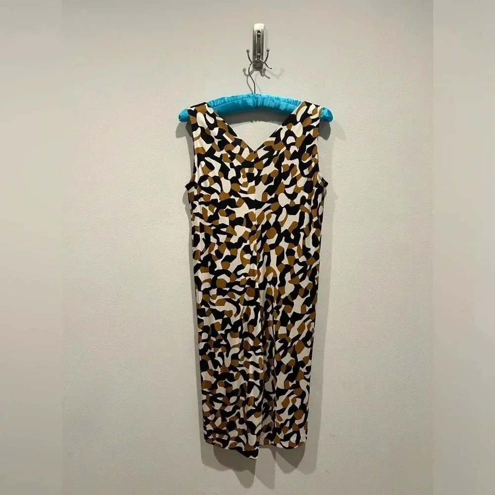 DIANE VON FURSTENBURG Silk Side Tie Dress / Size 4 / - Picture 5 of 8